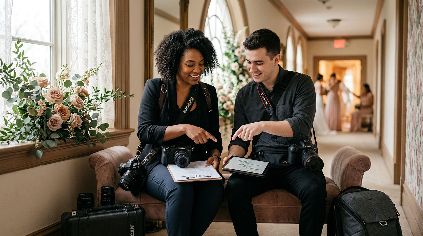 The Complete Guide to Being a Second Shooter & How to Hire One for Weddings 2026